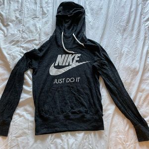 Nike sweatshirt- charcoal color size small
